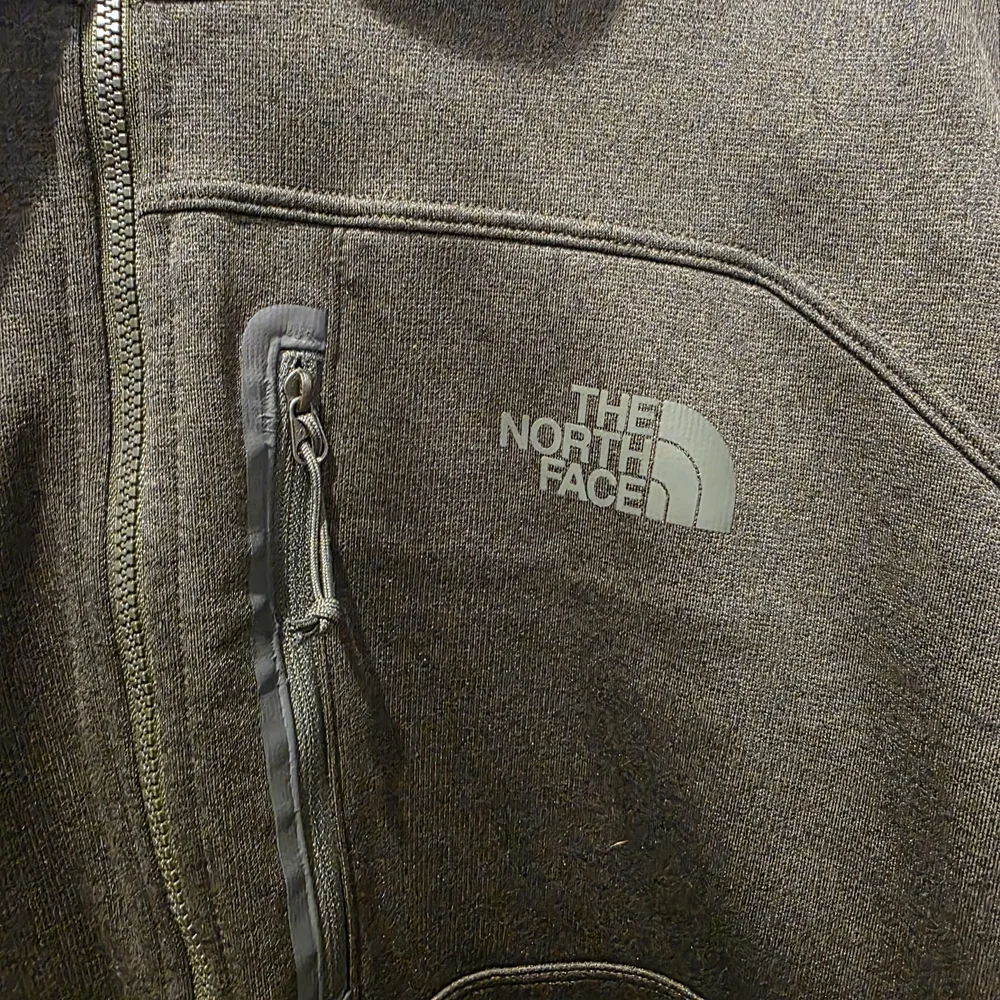 North Face Mens Canyonland Fleece Sweater 1/4 Zip Jacket Pullover Dark Green